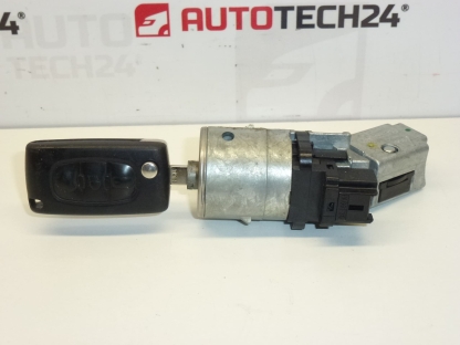 Spínací skříňka jeden klíč Citroën Peugeot 4162XW 1609125180