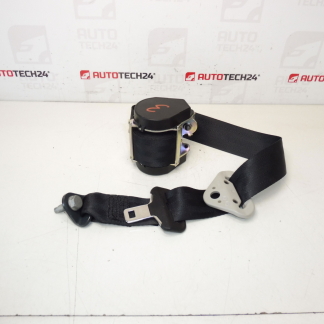 Levý zadní bezpečnostní pás Peugeot 207 96738850XX 8975XR