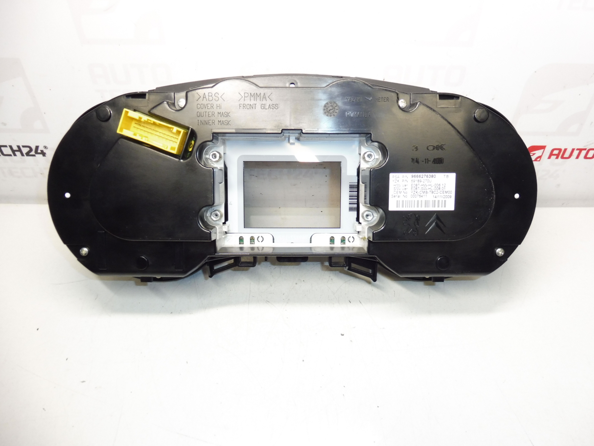 Tachometr 188000km Peugeot 3008 5008 9666276380 9805170680 6103Y4 - Obrázek 2