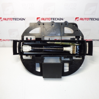 Nářadí, hever, klíč, tažné oko PEUGEOT 307 CC 673686 674414 671739