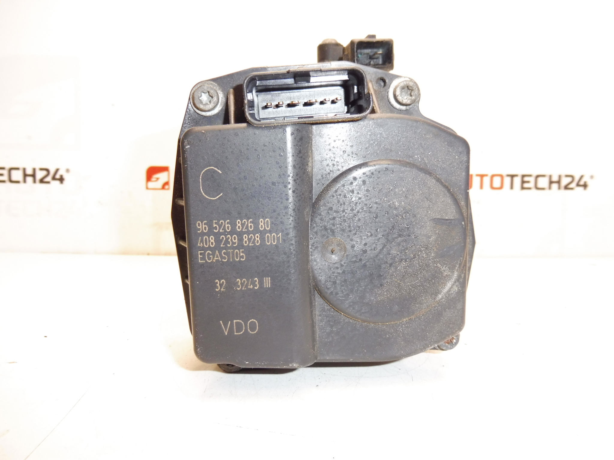 Škrtící klapka VDO Citroën Peugeot 9652682680 1635T7 - Obrázek 2