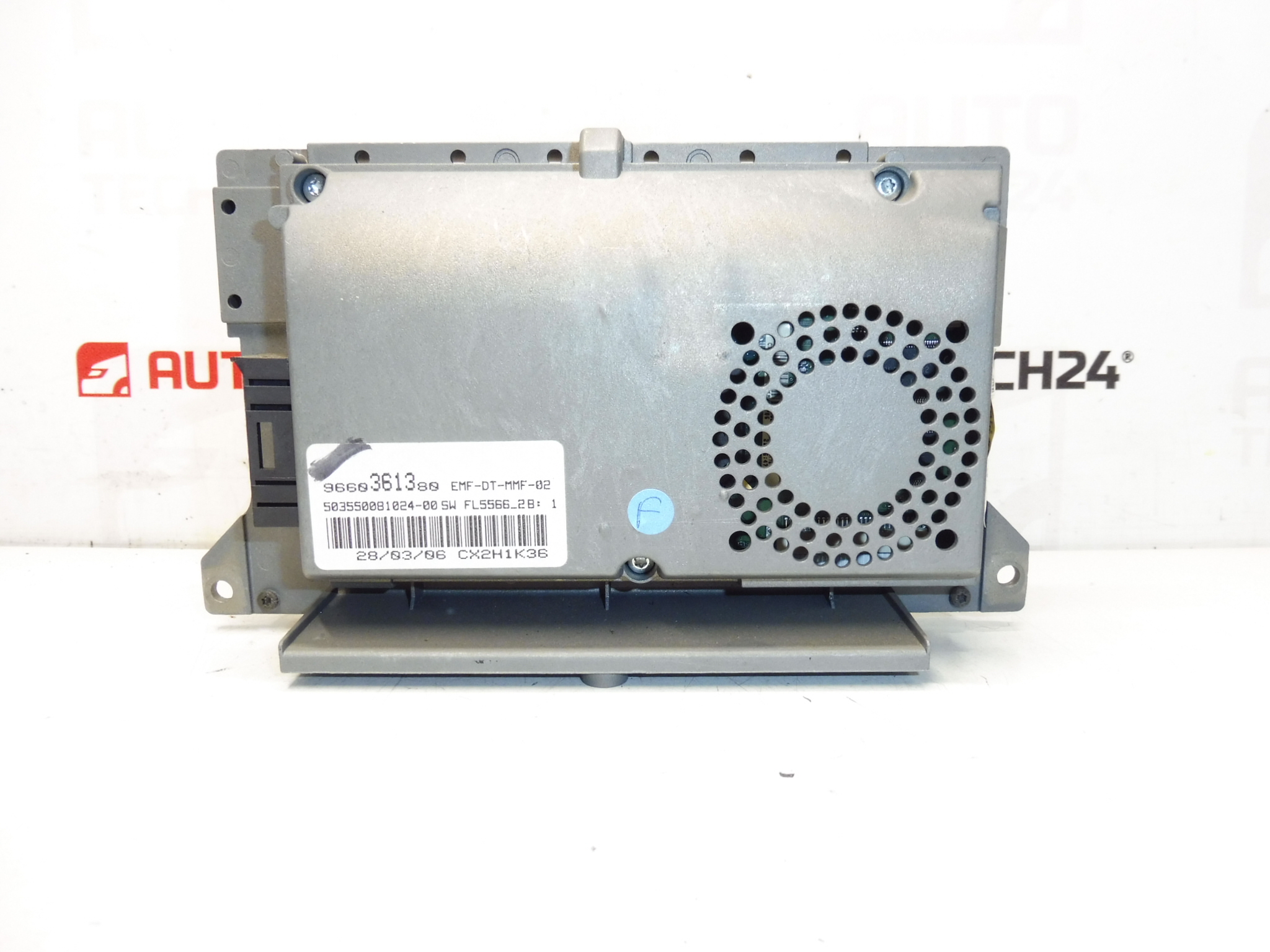 Display NAVIGACE Citroën C5 2006 9660361380 6563YK - Obrázek 2