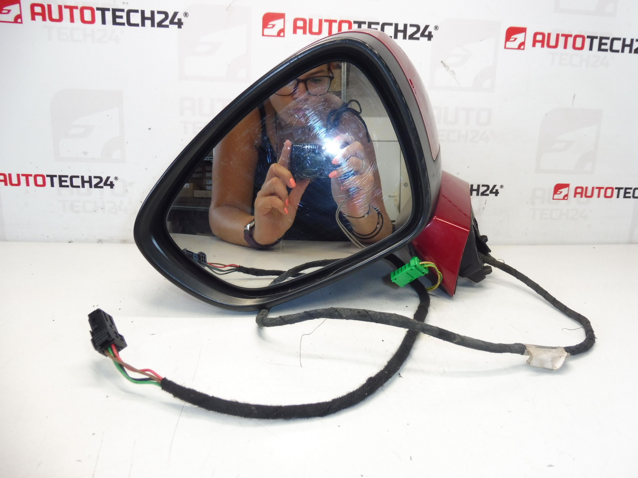 Levé zpětné zrcátko Citroën C4 KKQD 8154EJ - Obrázek 2