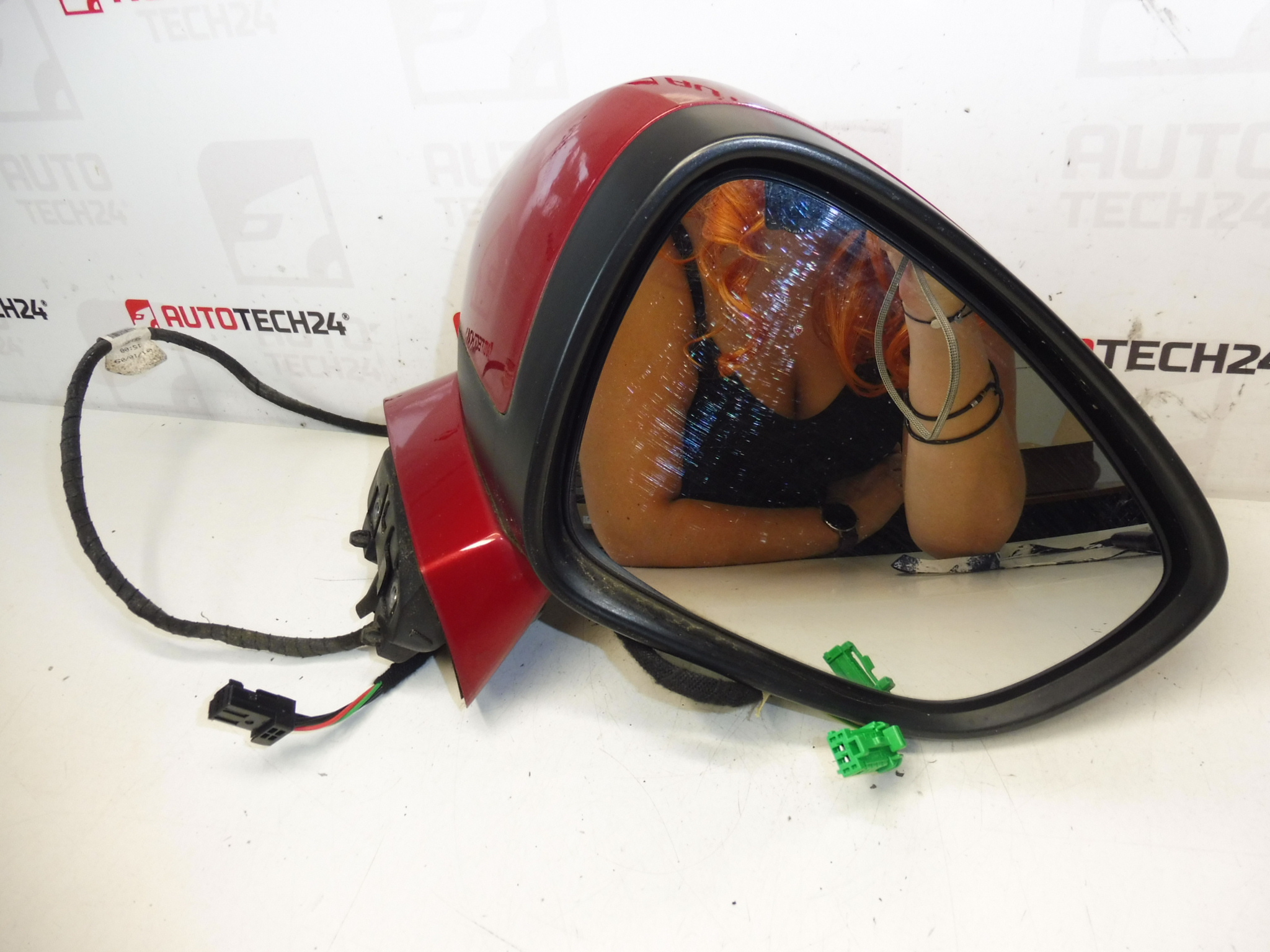 Pravé zpětné zrcátko Citroën C4 KKQD 9687130977 8154EH - Obrázek 2
