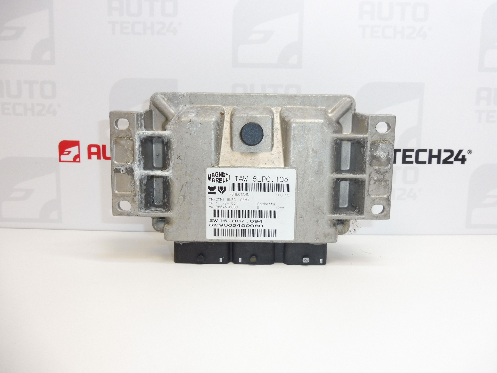 ECU IAW 6LPC.105 9665490080 9654596080